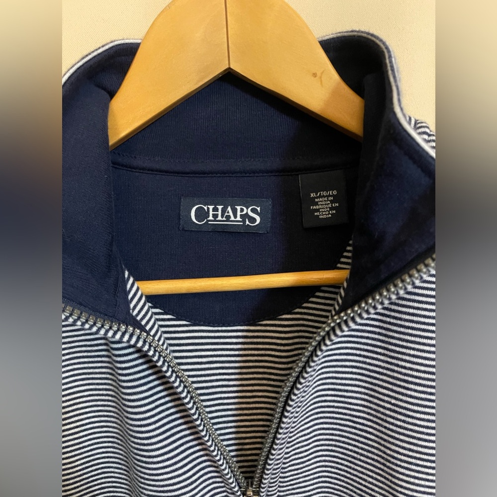 Chaps quarter zip up - Picture 2 of 4
